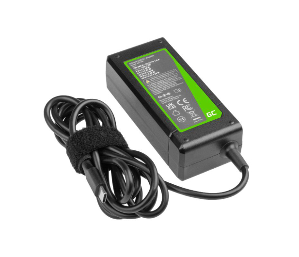GREENCELL Zasilacz GC USB-C 65W 5V-9V-12V-15V/3A, 20V/3.25A Power Delivery AD134P - 739371 - zdjęcie 2